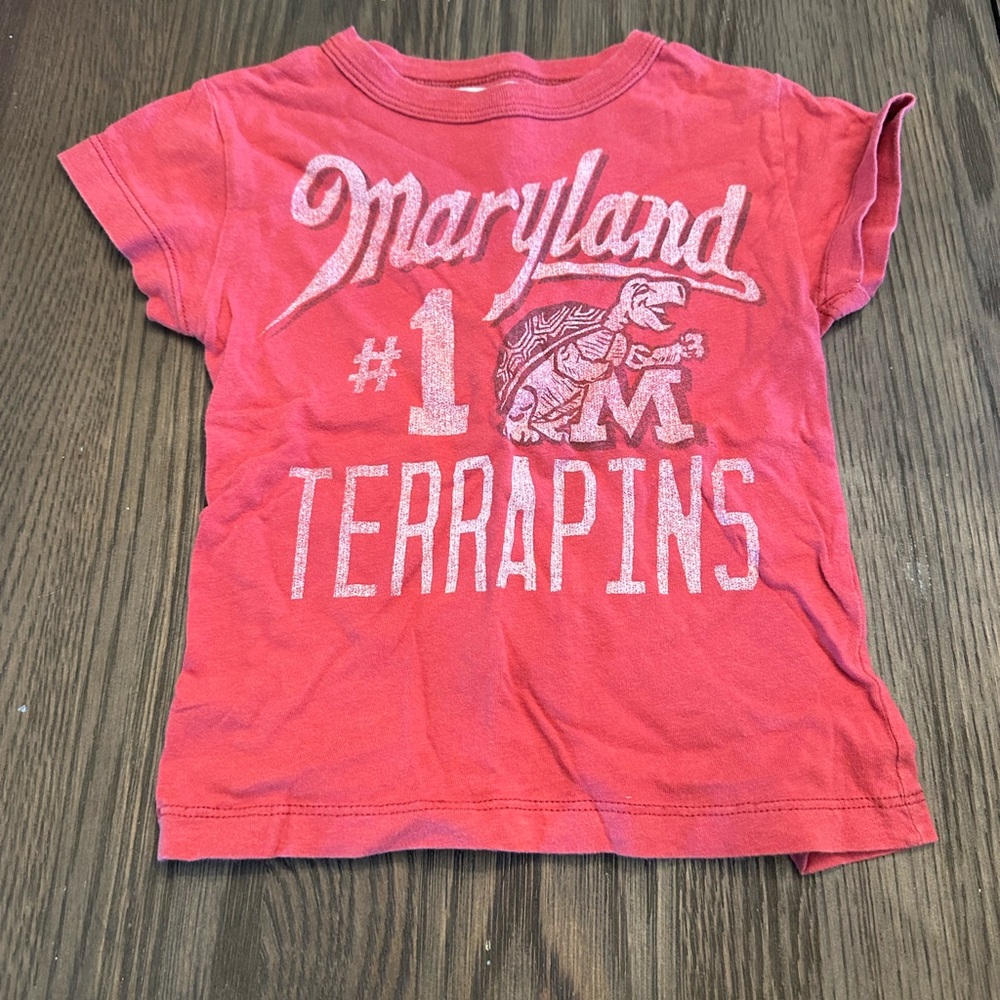 Tailgate Clothing size 2 Maryland terrapins t-shirt